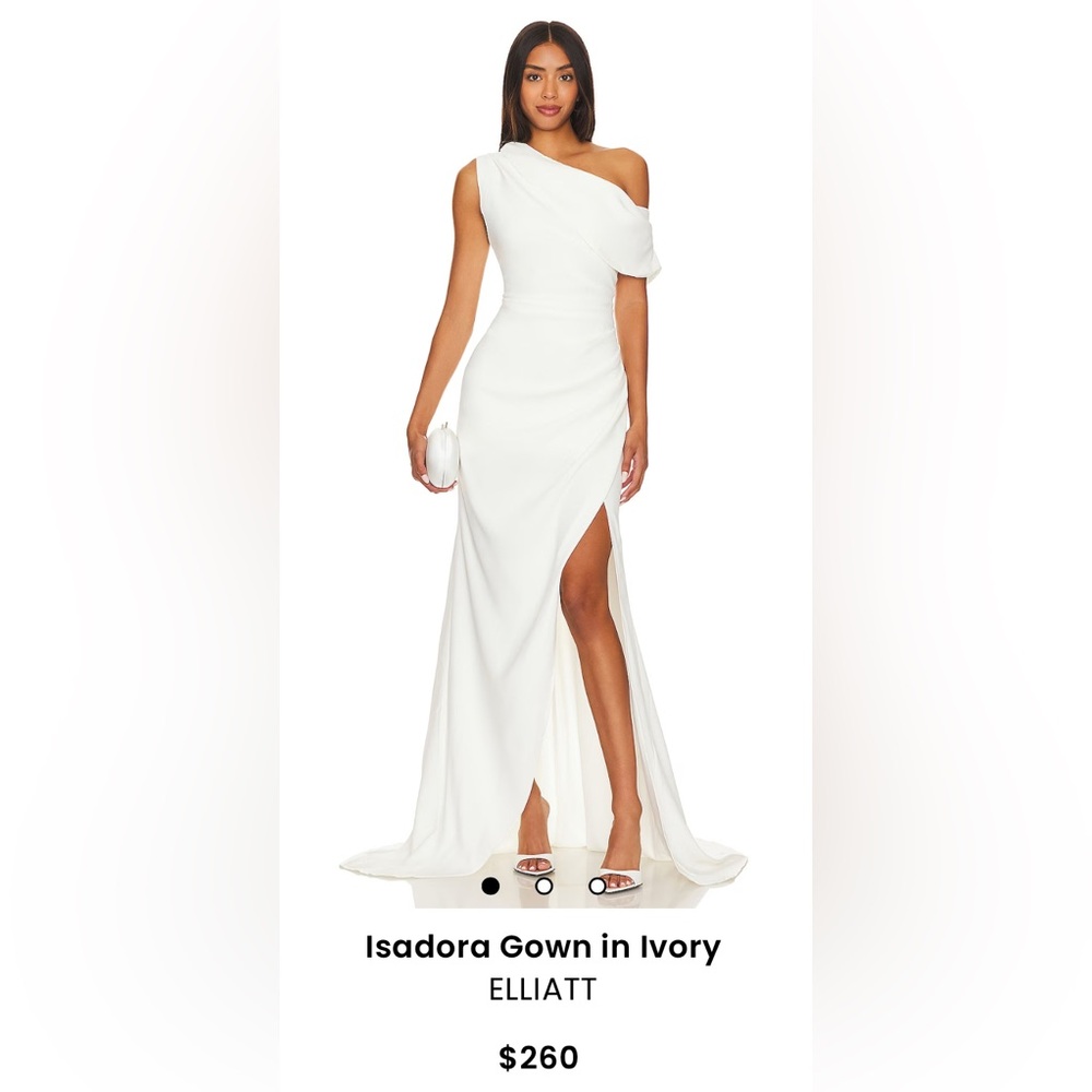 Elliatt Isadora Gown in Ivory -size large